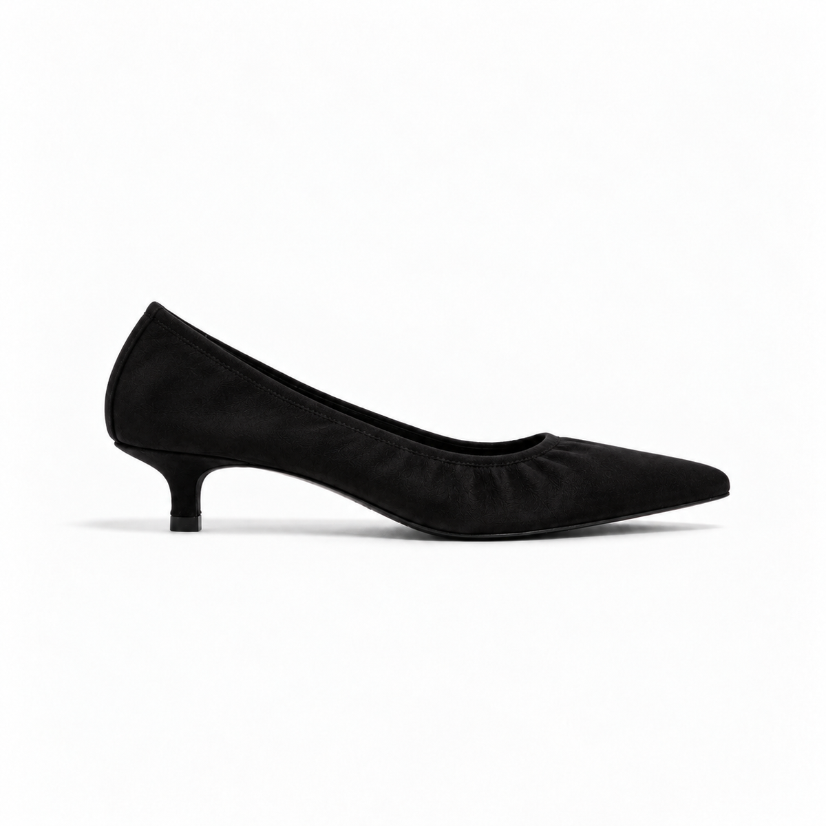 PRECOMMANDE LIVRAISON NOVEMBRE : Escarpins Alice en veau velours noir