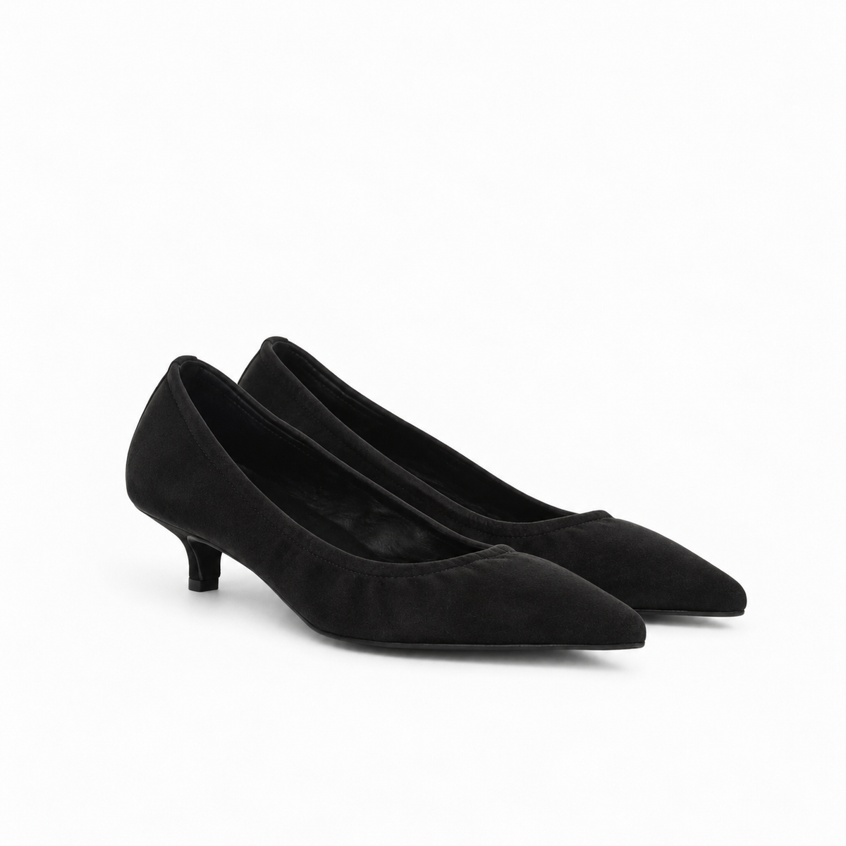 PRECOMMANDE LIVRAISON NOVEMBRE : Escarpins Alice en veau velours noir