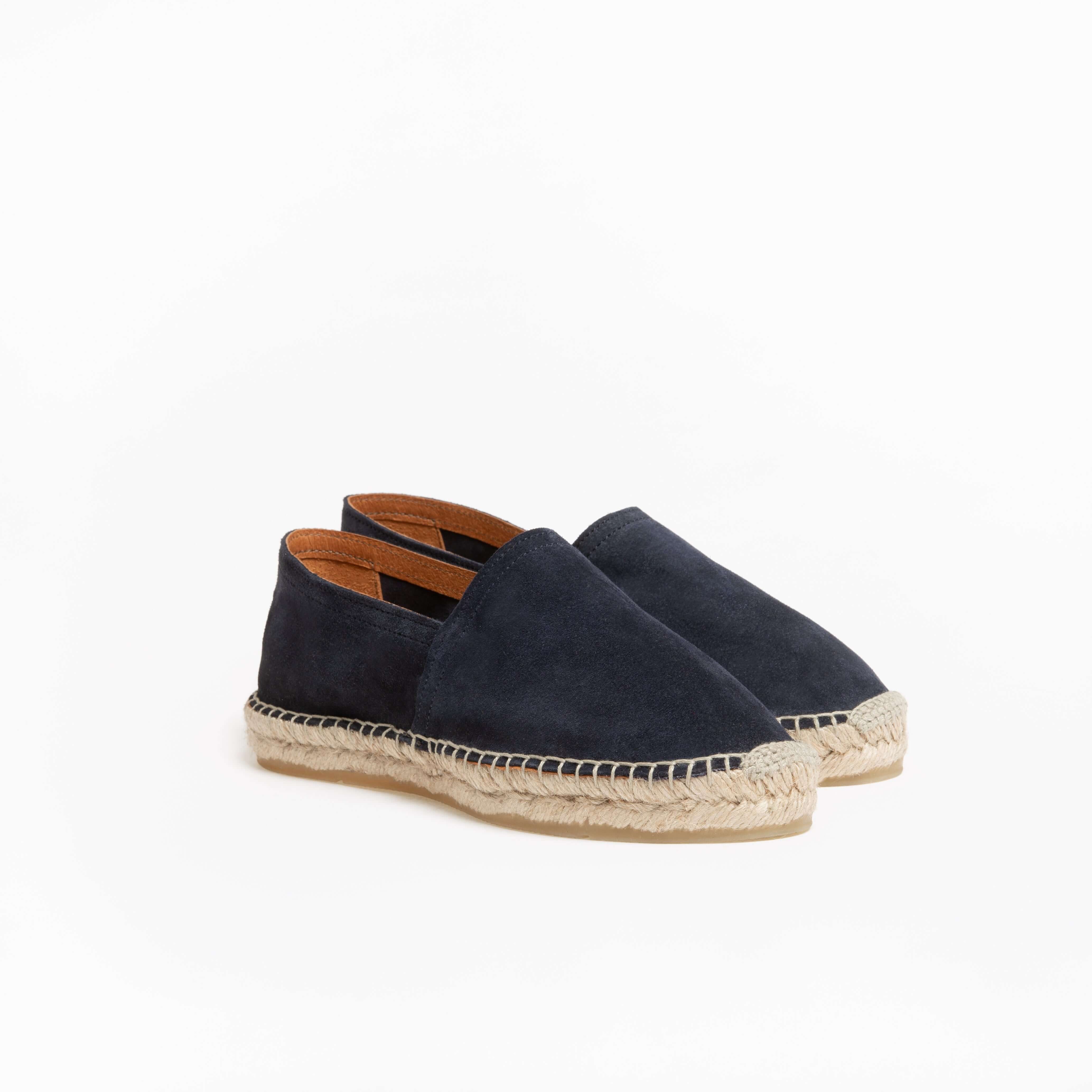 Espadrille Alix daim bleu