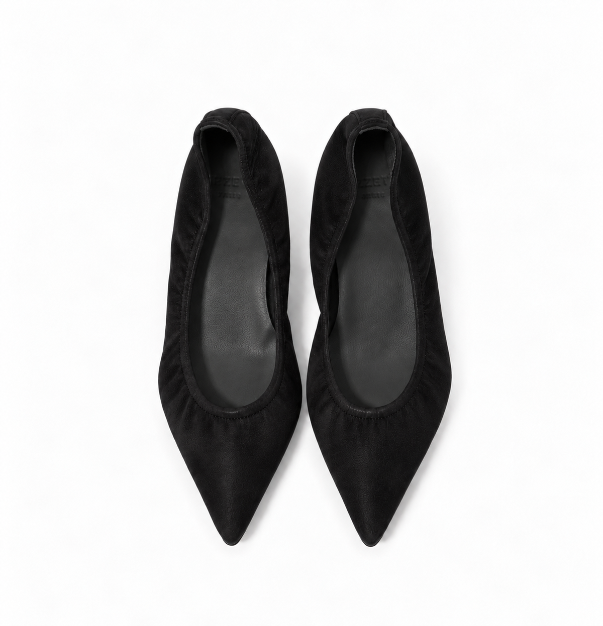 PRECOMMANDE LIVRAISON NOVEMBRE : Escarpins Alice en veau velours noir