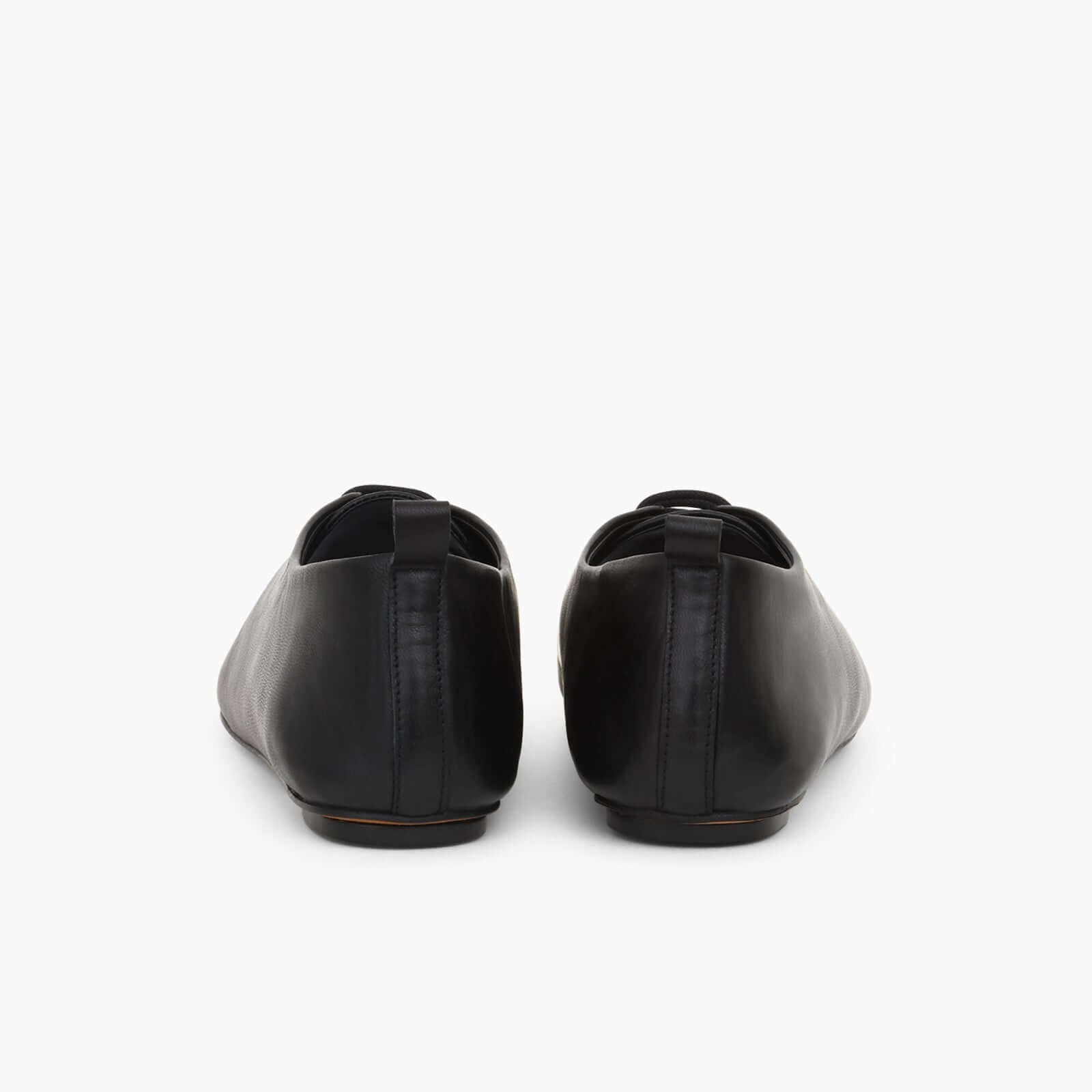 Richelieu Adèle en cuir de veau souple Noir